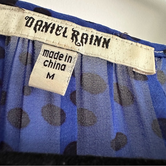 Mesh polka dot blouse - Picture 5 of 7